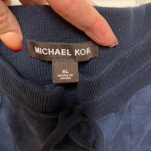 Michael Kors blue camo sweat pants